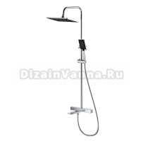 Душевая стойка Rush ST4235-60 с термостатом, хром