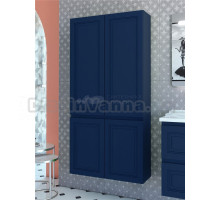 Шкаф-пенал для ванной Caprigo Wales Смальти 80 океания