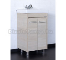 Тумба с раковиной Comforty Марио 50 напольная, сосна лоредо