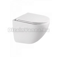 Унитаз подвесной Teymi Lina Vortex 3 поколения T40116 с микролифтом, безободковый