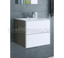 Тумба с раковиной Sanflor Диана 65 дуб шерман