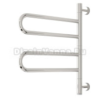 Полотенцесушитель электрический Сунержа Парео 4.0 00-0823-0567 55x50 см, скрытое подключение, глянцевый хром, E-образный