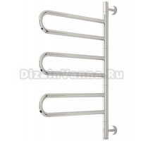 Полотенцесушитель электрический Сунержа Парео 4.0 00-0823-0773 75x50 см, скрытое подключение, глянцевый хром, E-образный