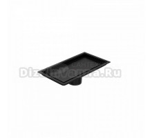 Душевой трап (лоток) Teymi Aina T90350 20 см, решетка черная, под плитку