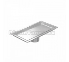 Душевой трап (лоток) Teymi Aina T90351 20 см, решетка нержавеющая сталь, под плитку