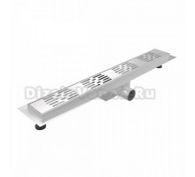 Душевой трап (лоток) Teymi Ellie T90375 60 см, решетка нержавеющая сталь, с сифоном