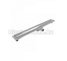 Душевой трап (лоток) Teymi Lori T90387 80 см, решетка нержавеющая сталь, с сифоном, под плитку