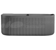 Ванна из искусственного камня AltroBagno Fabiana 090209 170x80 см, пристенная, овальная, на ножках, с донным клапаном, с подголовником