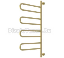 Полотенцесушитель электрический Сунержа Парео 4.0 022-0823-0978 100x50 см, скрытое подключение, матовая шампань, E-образный