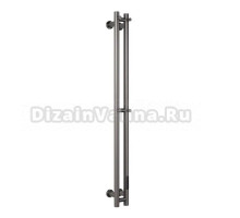 Полотенцесушитель электрический RAGLO R350.11.09 настенный сенсорный узкий с терморегулятором, графит