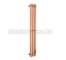 Полотенцесушитель электрический RAGLO R350.17.33 настенный сенсорный узкий с терморегулятором, матовая медь