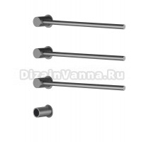 Полотенцесушитель электрический RAGLO R350.51.09 встраиваемый сенсорный с терморегулятором, графит