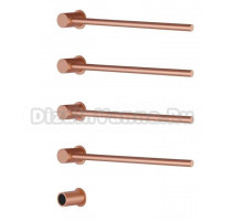 Полотенцесушитель электрический RAGLO R350.52.33 встраиваемый сенсорный с терморегулятором, матовая медь