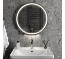 Зеркало круглое Teymi Lina Supernova T20122 D60 LED сенсор, антипар, черное