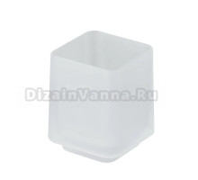 Стакан для зубных щеток Splendy Inspiration S IS4031XS прозрачный, стеклянный