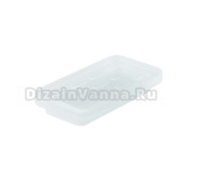 Мыльница Splendy Inspiration S IS402XS стеклянная, прозрачная