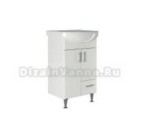 Тумба д/ванной "ВЕСТА-50" под рак.Уют-50 (ROSA) (ПВХ) (разбор)