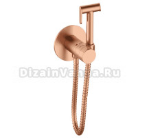 Гигиенический душ AltroBagno Oggetto 060405 BC со смесителем, С ВНУТРЕННЕЙ ЧАСТЬЮ, матовая медь