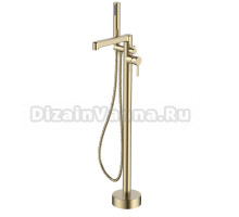 Напольный смеситель для ванны с душем ESKO Sochi Gold SC58Gold золото