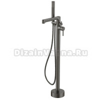 Напольный смеситель для ванны с душем ESKO Sochi Gun Metal SC58GM оружейная сталь