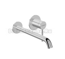 Смеситель для раковины VitrA Minimax Round A43549EXP С ВНУТРЕННЕЙ ЧАСТЬЮ, хром