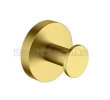 Крючок Timo Saona 13011/20 шлифованное золото, на шурупах