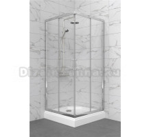 Душевой уголок Triton Фикс Хром Щ0000077413 90х90 см с поддоном