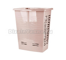 Корзина для белья Keeplex Regular 264691 60 л, напольная, бежевая, прямоугольная, пластик