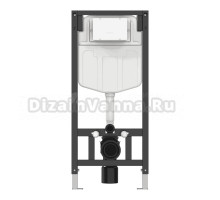 Инсталляция для унитаза AltroBagno Beni aggiuntivi AltroBagnoPCC616A крепление к полу и стене, с регулировкой по высоте