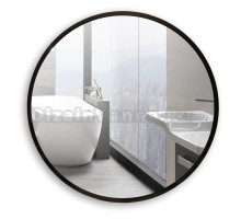 Зеркало MIXLINE "Ренуар" D770 без подсветки, черное обрамление