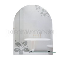 Зеркало MIXLINE "Анис" 535*680 (ШВ) с полкой (К)