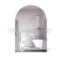 Зеркало MIXLINE "Эхо" 390*580 (ШВ) с полкой (К)