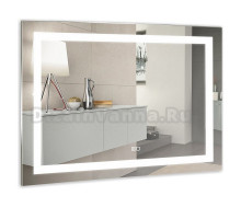 Зеркало MIXLINE "Ливия-2" 800*600 (ШВ) сенсорный выключатель, светодиодная подсветка + подогрев