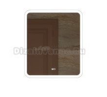 Зеркало MIXLINE "Стив-2" 600*700 (ШВ) сенсорный выключатель, светодиодная подсветка + подогрев