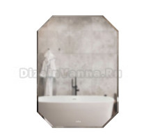 Зеркало MIXLINE "Атлант" 500*690 (ШВ) б/полки с фацетом (К)