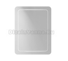 Зеркало MIXLINE "Неро" 550*750 (ШВ) гравировка