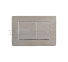 Кнопка смыва для унитаза AltroBagno Beni aggiuntivi AltroBagnoPFP0281Ni нержавеющая сталь, цвет никель