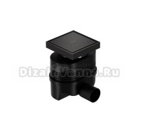 Душевой трап Allen Brau Priority 9.50026.MG 10x10, в пол, с сифоном