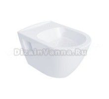 Унитаз подвесной Ravak Endo RimOFF безободковый, белый