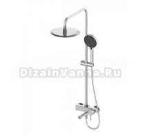 Душевая стойка Wonzon & Woghand Solo WW-739032-BN брашированный никель