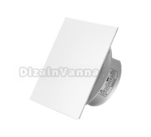 Вытяжной вентилятор SlimVent MV 100 квадрат пластик, глянцевый белый