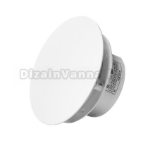 Вытяжной вентилятор SlimVent MV 100 круг пластик, глянцевый белый