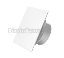 Вытяжной вентилятор SlimVent MV 100 квадрат пластик, матовый белый