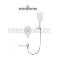 Душевой комплект Wonzon & Woghand Forza WW-939031-BN С ВНУТРЕННЕЙ ЧАСТЬЮ, брашированный никель