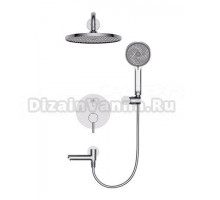 Душевой комплект Wonzon & Woghand Solo WW-939032-CR С ВНУТРЕННЕЙ ЧАСТЬЮ, хром