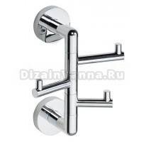 Крючок Bemeta Stella 166206072 глянцевый хром, на шурупах, поворотный