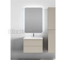 Мебель для ванной комнаты Sancos Snob T 70 подвесная, beige soft, раковина CN7031