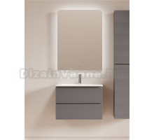 Мебель для ванной комнаты Sancos Folk 70 2я подвесная, grey soft, раковина CN7031