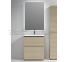 Мебель для ванной комнаты Sancos Folk Floor 70 напольная, капучино, раковина CN7031