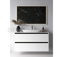 Зеркало Allen Brau Activity 100 с подсветкой, матовое белое